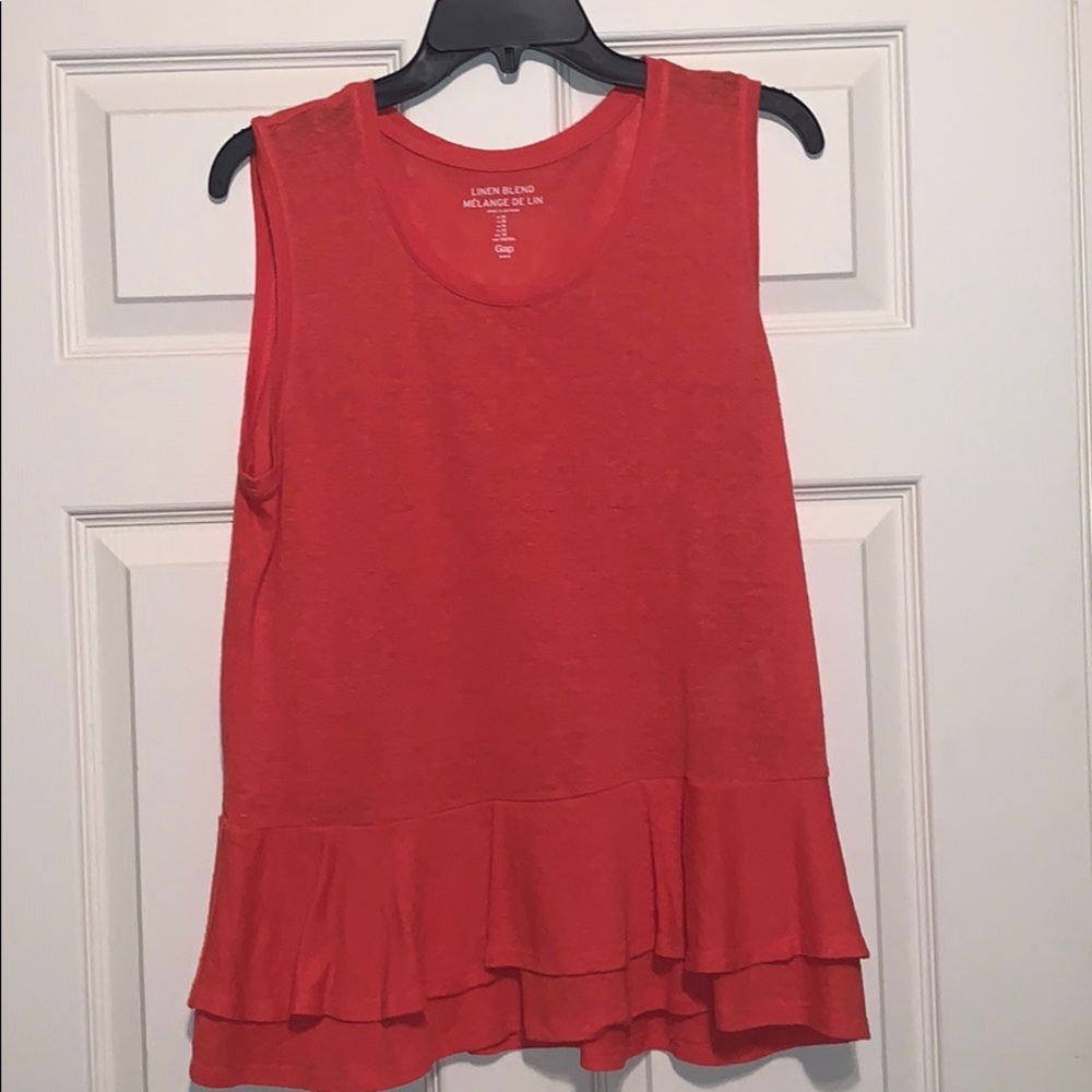 Gap ruffle shirt
